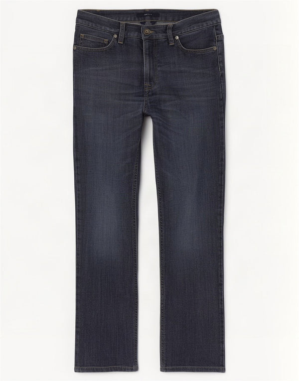 Gant Damen Dawn Regular Fit Straight Jeans W27 L27 Marineblau