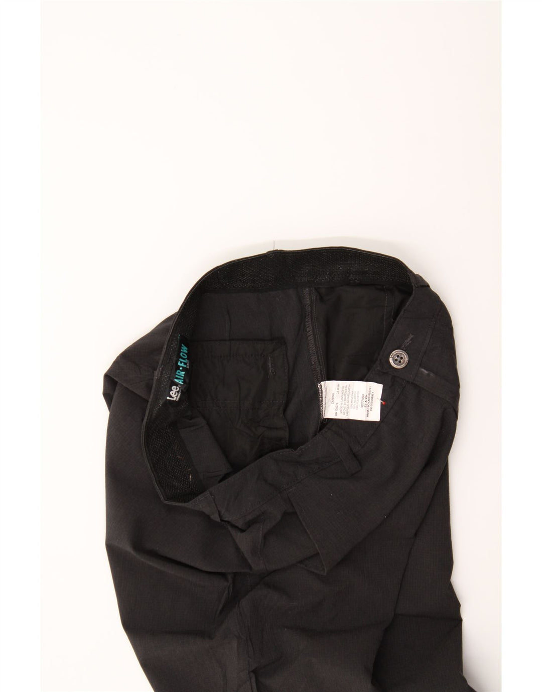 LEE Mens Slim Fit Chino Trousers  W32 L29 Black Polyester Vintage Lee and Second-Hand Lee from Messina Hembry 