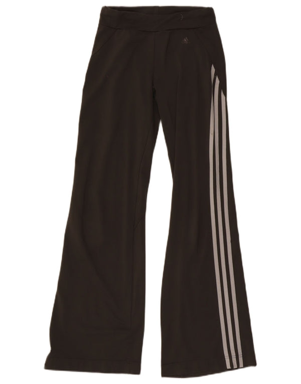 Adidas Damen Clima 365 Trainingshose UK 10 Small Grau Polyester