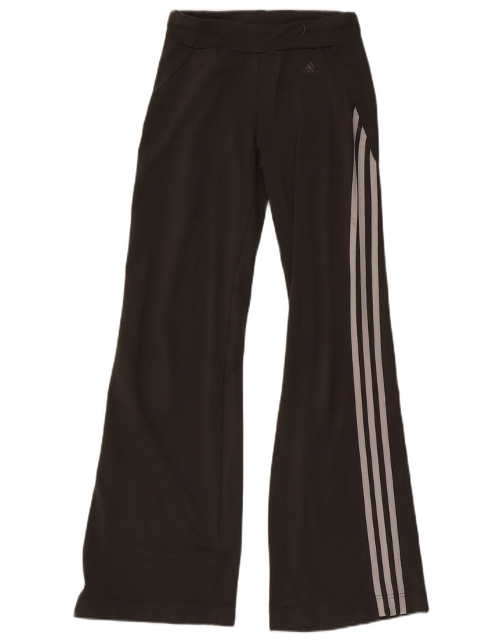 Adidas Damen Clima 365 Trainingshose UK 10 Small Grau Polyester