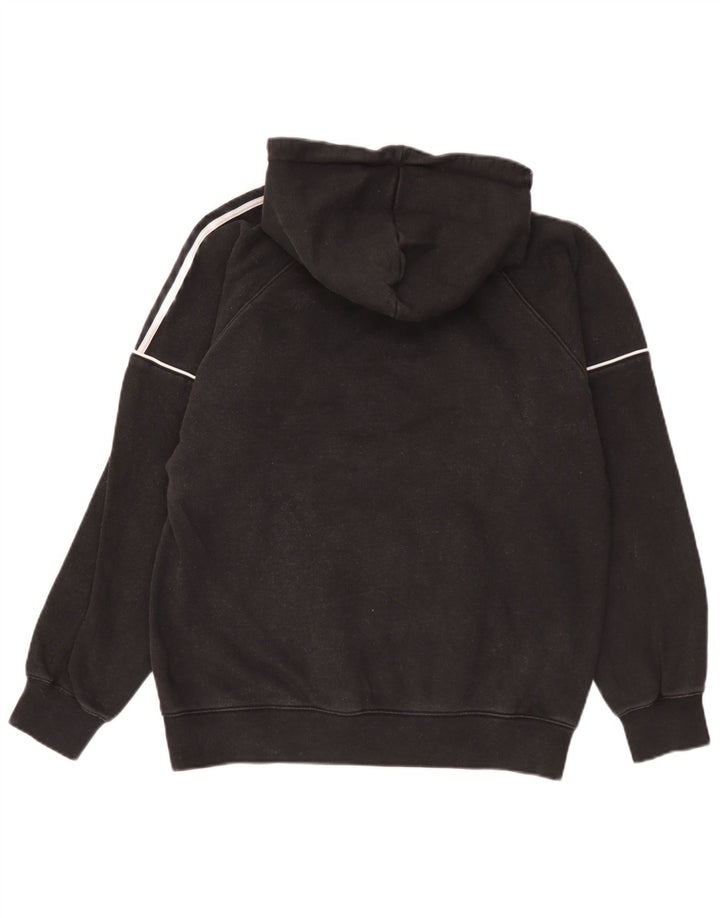 Adidas Herren Kapuzenpullover Mittelschwarz Baumwolle