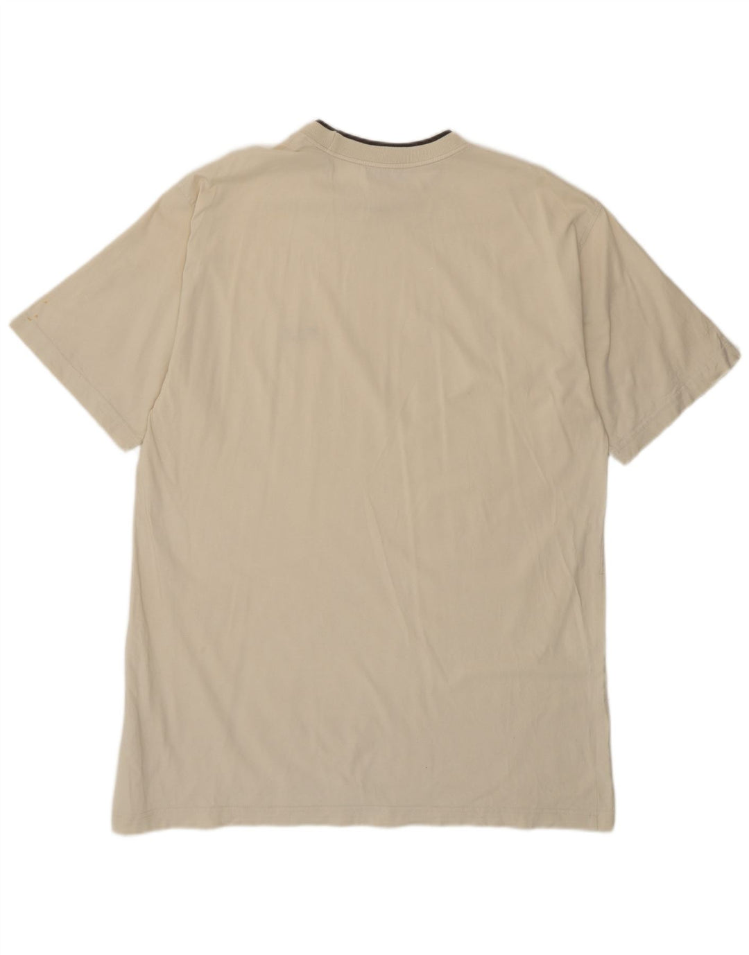 Fila Herren T-Shirt Top XL Beige Baumwolle