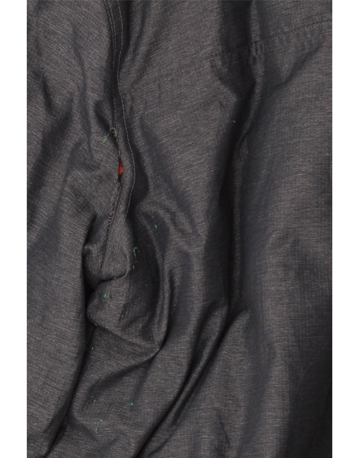 Superdry Damen Windcheater Kapuzen-Windjacke UK 16 Large Grau