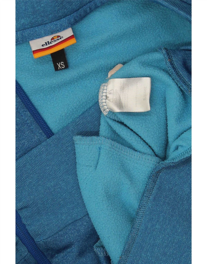 Ellesse Herren-Trainingsanzugoberteil mit Grafik, XS, Blau, Polyester