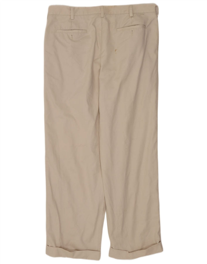 IZOD Herren-Chinohose mit Pegged, W36, L32, beige Baumwolle