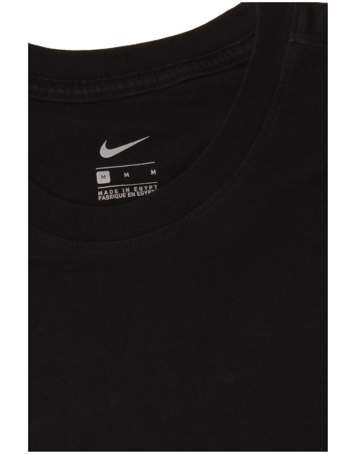 Nike Herren T-Shirt Top Medium Schwarz