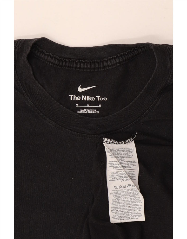 NIKE Herren Tottenham Hotspur Grafik-T-Shirt aus mittelschwarzer Baumwolle