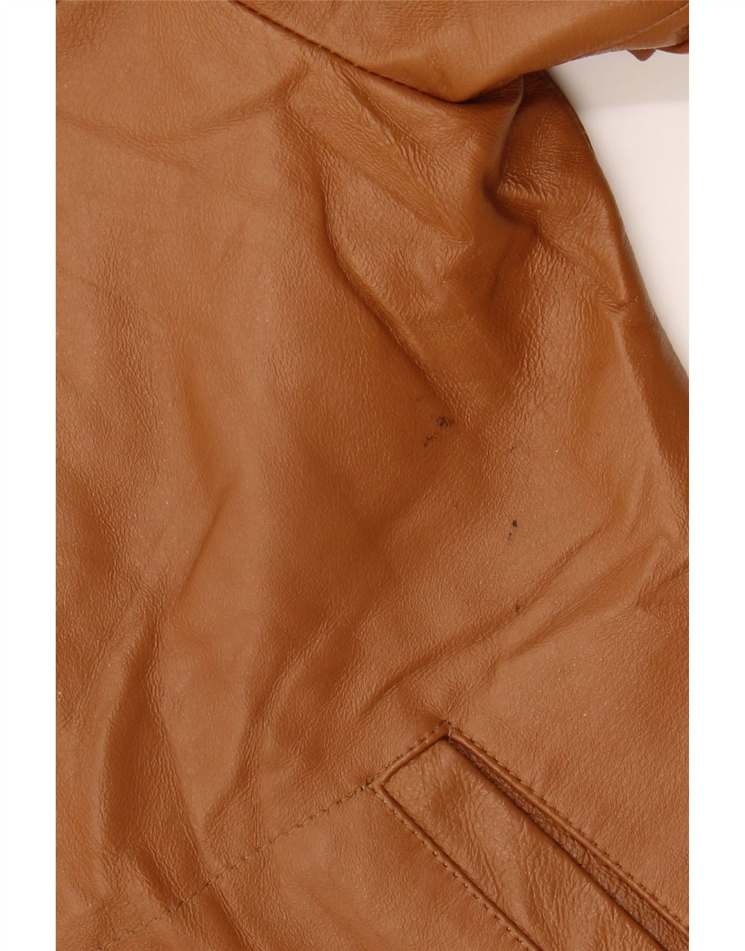 PRIVATE Womens Leather Jacket IT 48 XL Brown Leather Vintage Private and Second-Hand Private from Messina Hembry 
