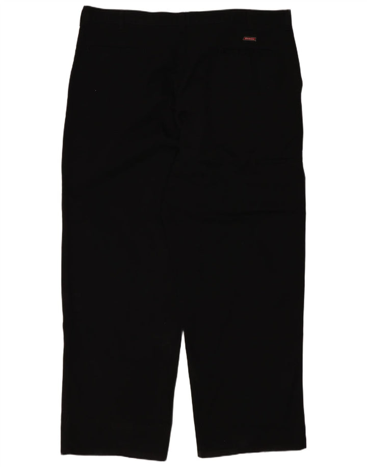 Dickies Herren Straight Chino Hose W42 L32 Schwarz Polyester