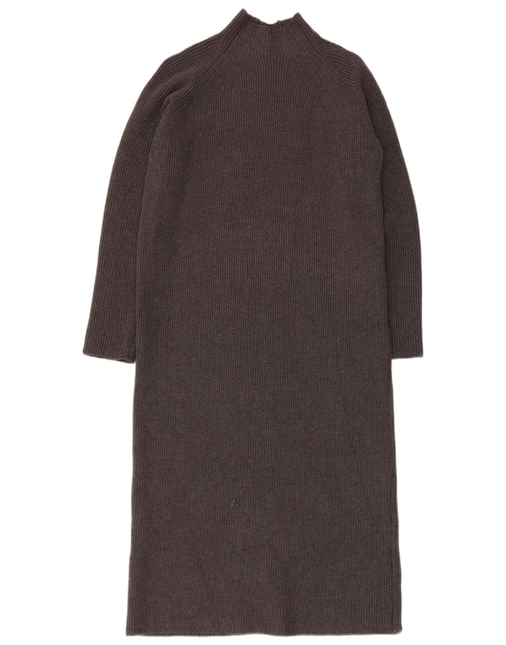 Zara Damen Pulloverkleid UK 10 Small Grau