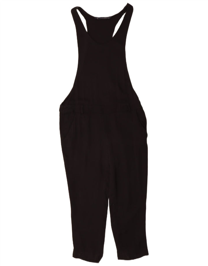 Ärmelloser Overall für Damen von Zara, Größe 44, Mittelschwarz, Viskose