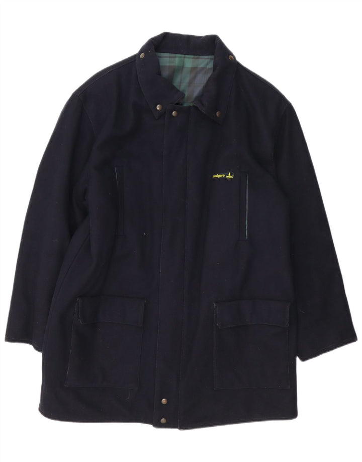 Navigare Herren Wendemantel UK 40 Large Marineblau