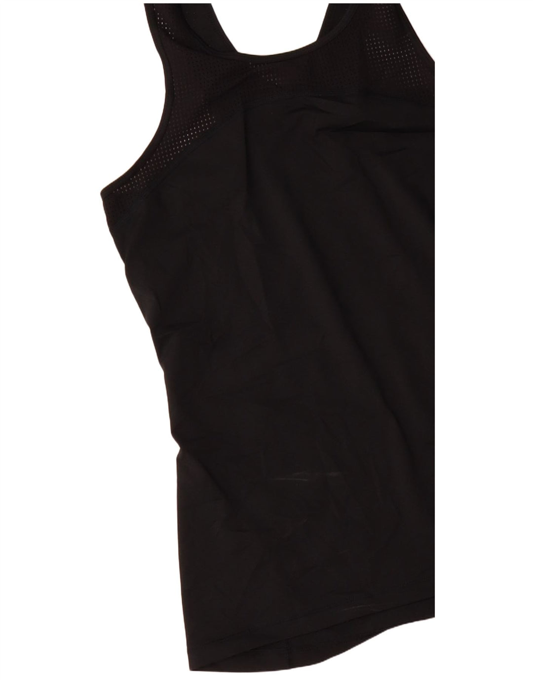 NIKE Damen-Weste Top UK 8 Small Schwarz Polyester