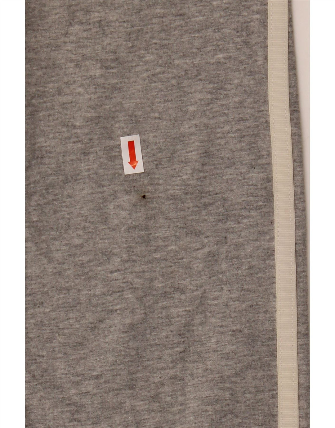 Adidas Damen Leggings UK 8 Small Grau gefleckte Baumwolle