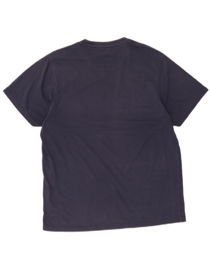 Mountain Warehouse Herren-T-Shirt mit Grafik, Größe L, Marineblau, Baumwolle