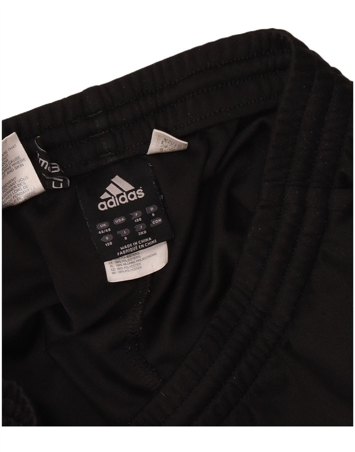 Adidas Herren Trainingshose UK 46/48 XL Schwarz Polyester