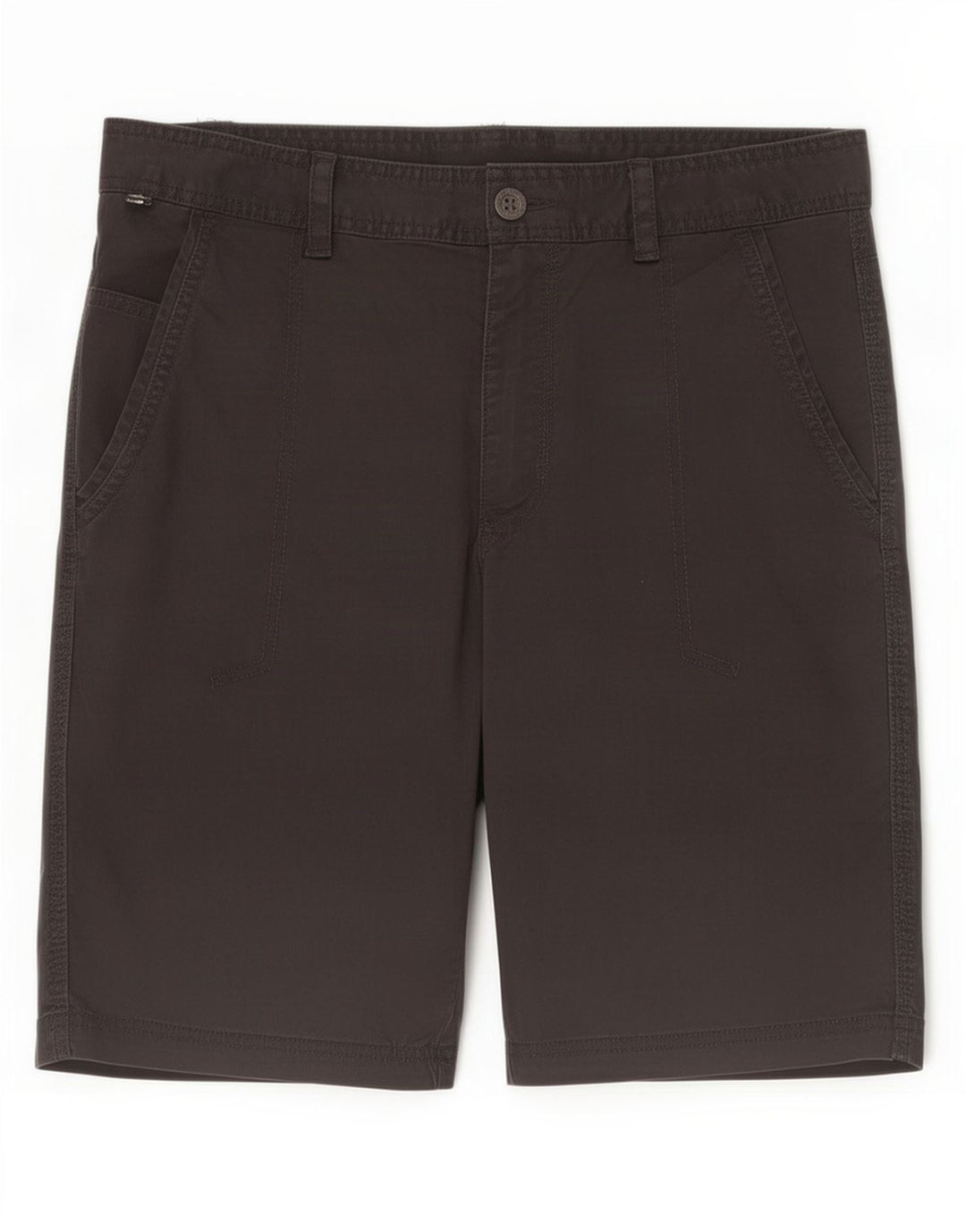 Columbia Slim Fit Chino-Shorts für Herren, W30, mittelgraue Baumwolle