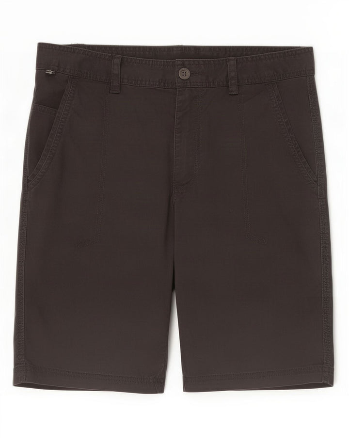 Columbia Slim Fit Chino-Shorts für Herren, W30, mittelgraue Baumwolle