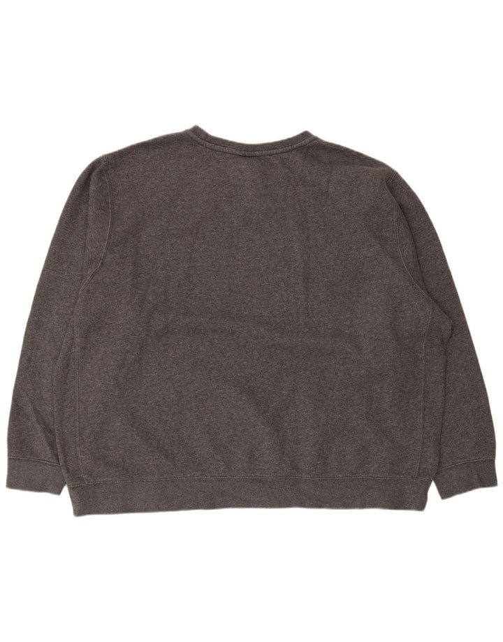 Nike Womens Loose Fit Sweatshirt Pullover UK 20 2XL Grau