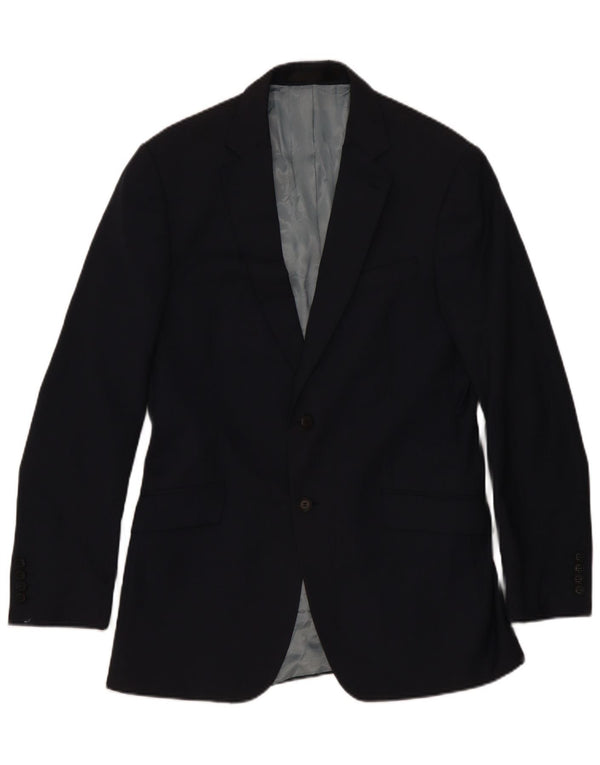 Marks & Spencer Herren-Blazer mit 2 Knöpfen, UK 40, mittelgroß, Marineblau, klassisch