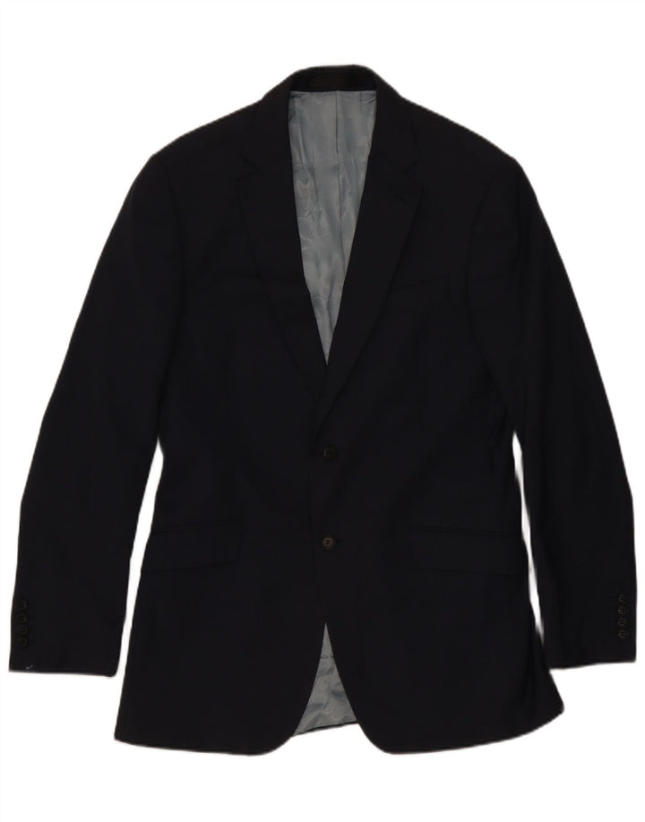 Marks & Spencer Herren-Blazer mit 2 Knöpfen, UK 40, mittelgroß, Marineblau, klassisch