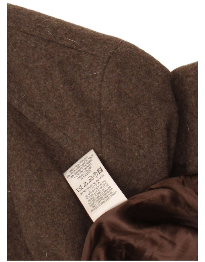 Eastex Damen Dufflecoat UK 10 Small Braune Wolle