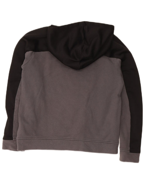 The North Face Jungen-Pullover mit grafischem Kapuzenpullover, 14–15 Jahre, XL, Grau, Farbblock