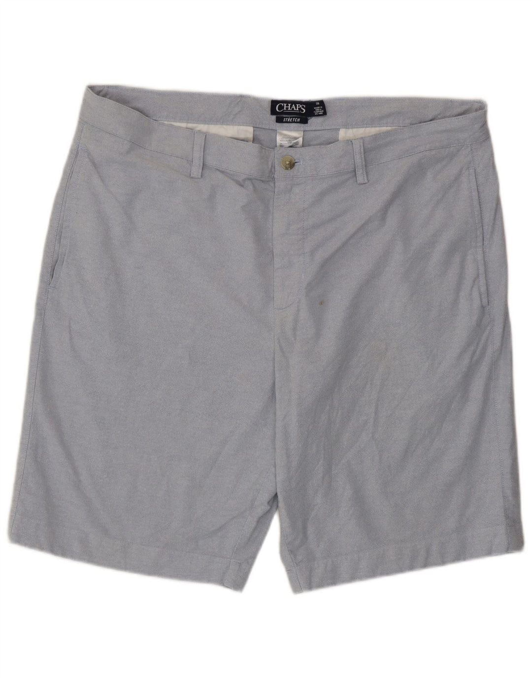 Chaps Herren-Chino-Shorts, W38, XL, Blau, Baumwolle