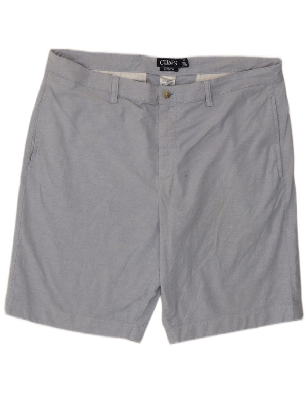 Chaps Herren-Chino-Shorts, W38, XL, Blau, Baumwolle