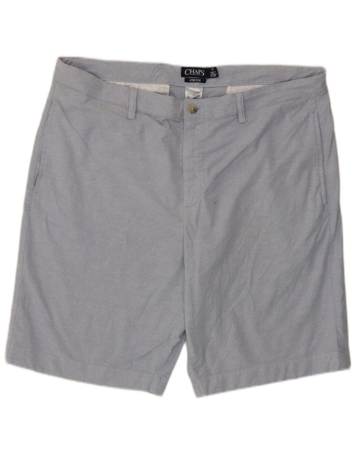 Chaps Herren-Chino-Shorts, W38, XL, Blau, Baumwolle