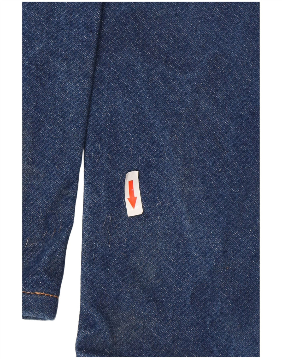 Wrangler Damen Straight Jeans W30 L36 Blaue Baumwolle