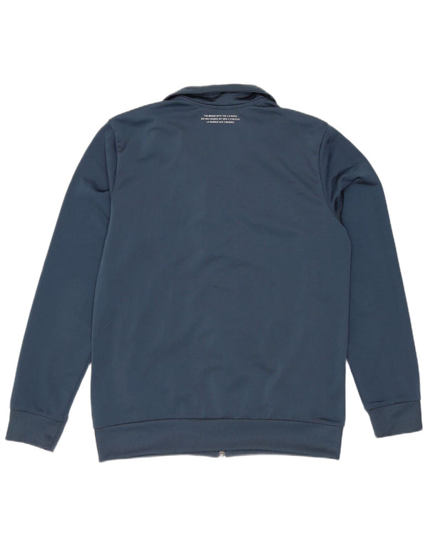 Adidas Jungen Grafik-Trainingsanzug-Top-Jacke, 13–14 Jahre, marineblaues Polyester