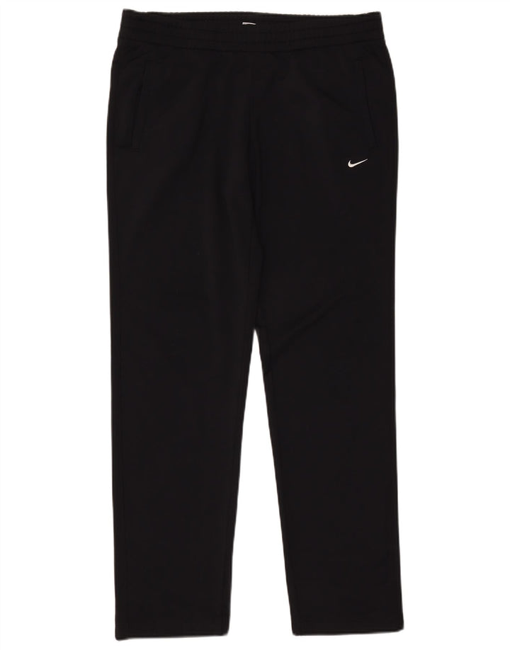 Nike Herren-Trainingshose, groß, aus schwarzem Polyester