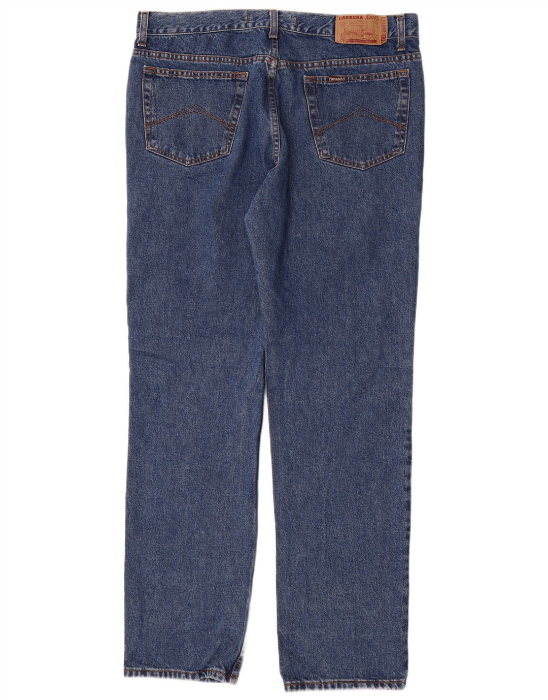 CARRERA Herren 700 Straight Jeans IT 56 3XL W40 L34 Blaue Baumwolle