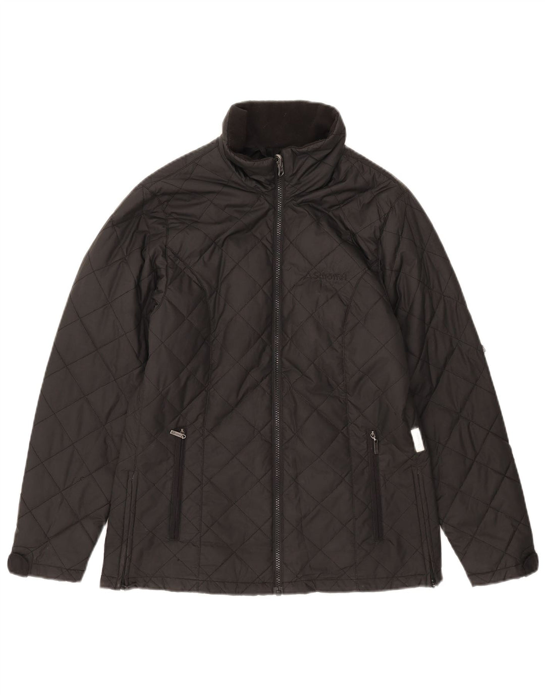 Schöffel Damen Übergroße Steppjacke UK 10 Small Schwarz Polyester