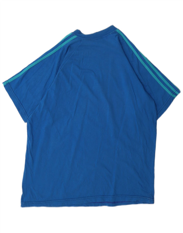 Adidas Herren T-Shirt Top Large Blau