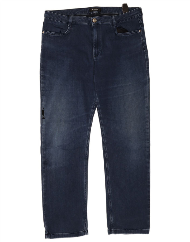 Vintage Damen Tapered Jeans W36 L30 Blau