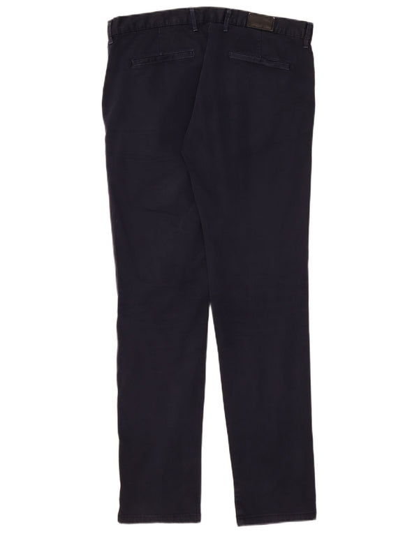 ZARA Slim Chino-Hose für Herren, EU 40, M, B31, L32, Marineblau