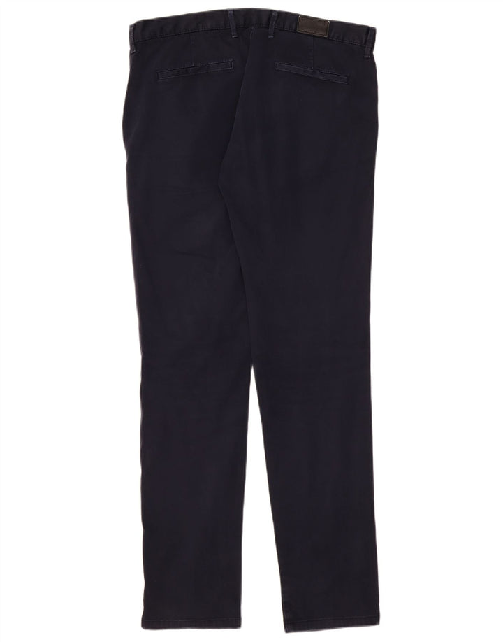 ZARA Slim Chino-Hose für Herren, EU 40, M, B31, L32, Marineblau
