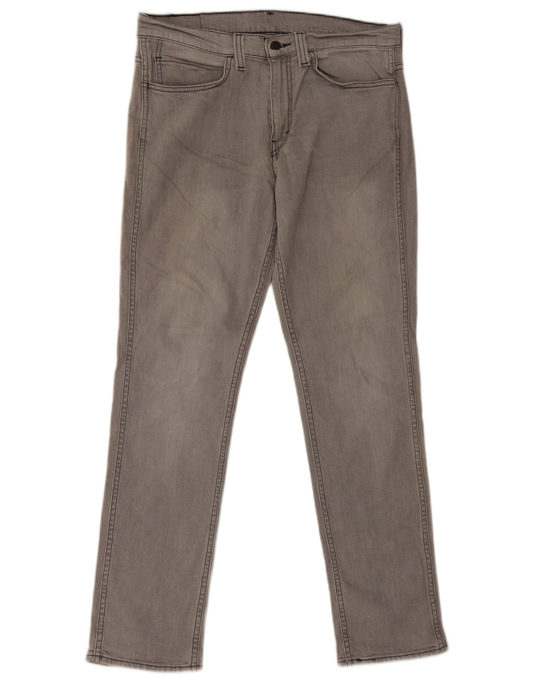 Levi's Herren 511 Tapered Slim Jeans W34 L32 Graue Baumwolle