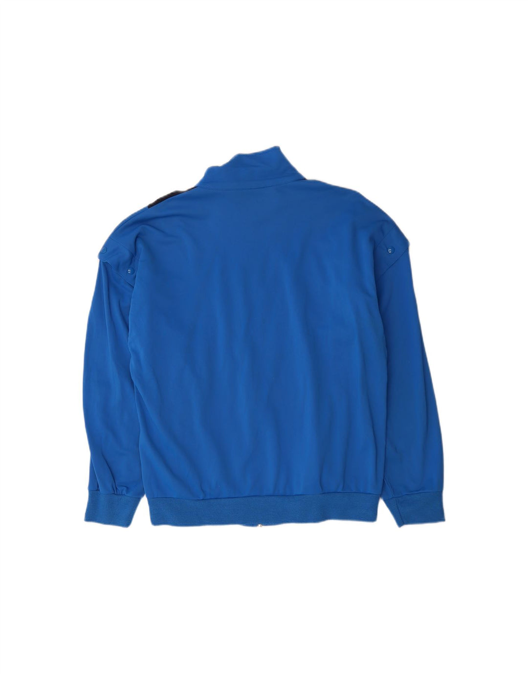 CAMPAGNOLO Mens Tracksuit Top Jacket Medium Blue Colourblock Triacetate