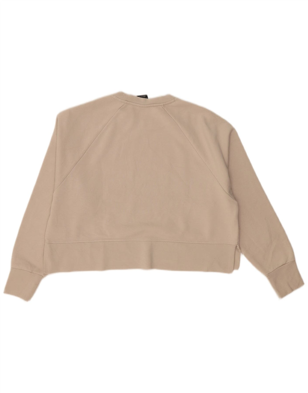 Nike Damen-Sweatshirt mit Dri-Fit-Grafik, übergroß, Gr. 14, Mittelgrau