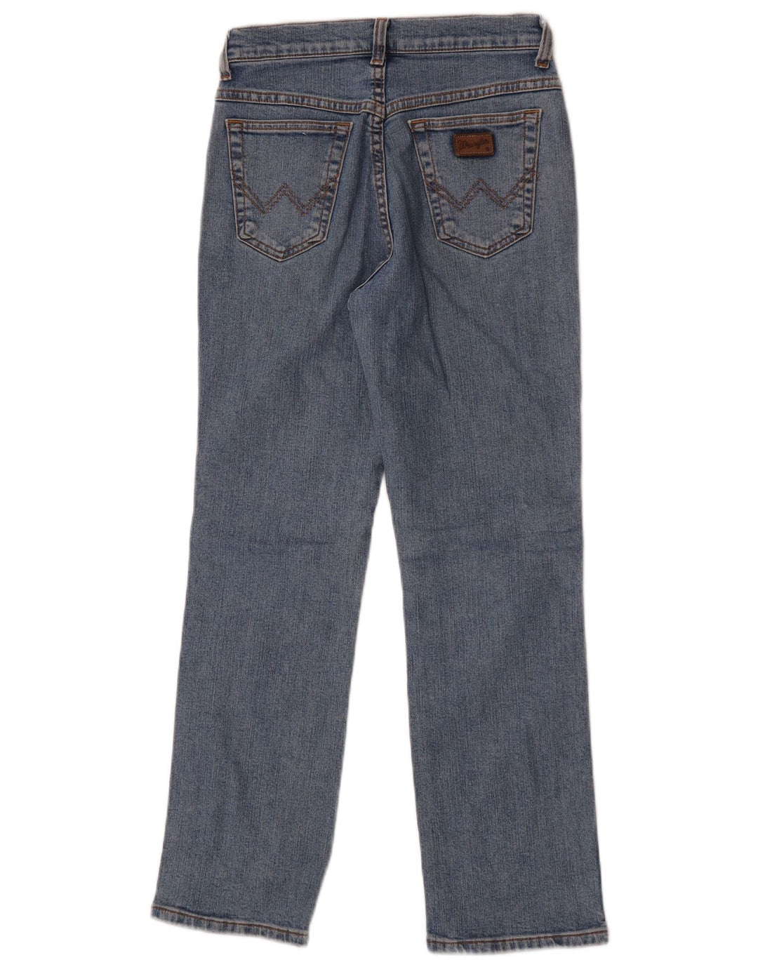 Wrangler Damen Straight Jeans US 10 Medium W28 L28 Blaue Baumwolle