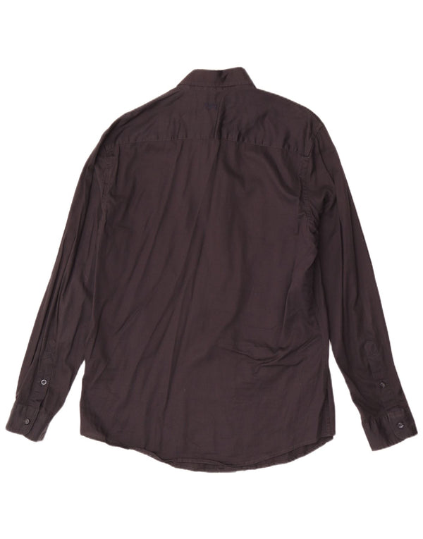 Armani Jeans Herrenhemd Large Schwarz