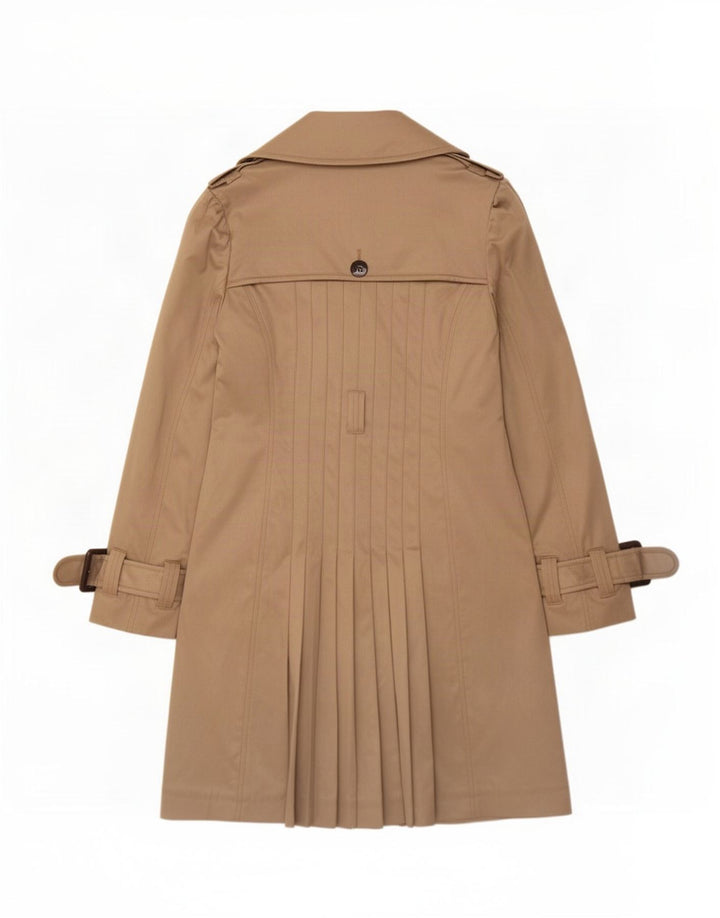 Gestuz Damen Trenchcoat EU 40 Mittelbeige Baumwolle