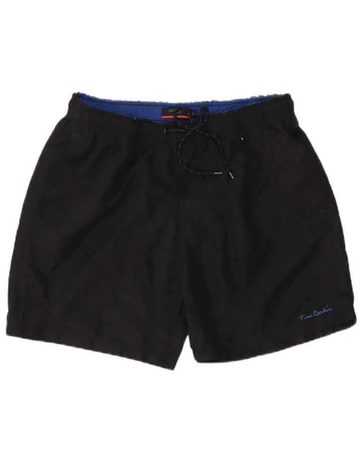 Pierre Cardin Herren Badeshorts XL Schwarz Polyester