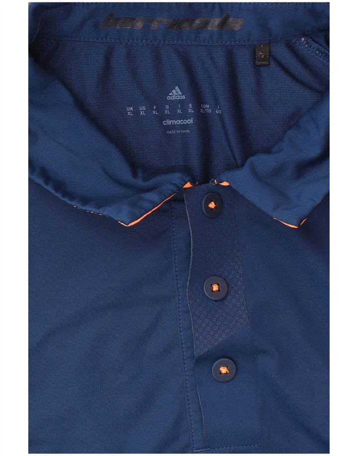 ADIDAS Herren Climacool Poloshirt XL Blau