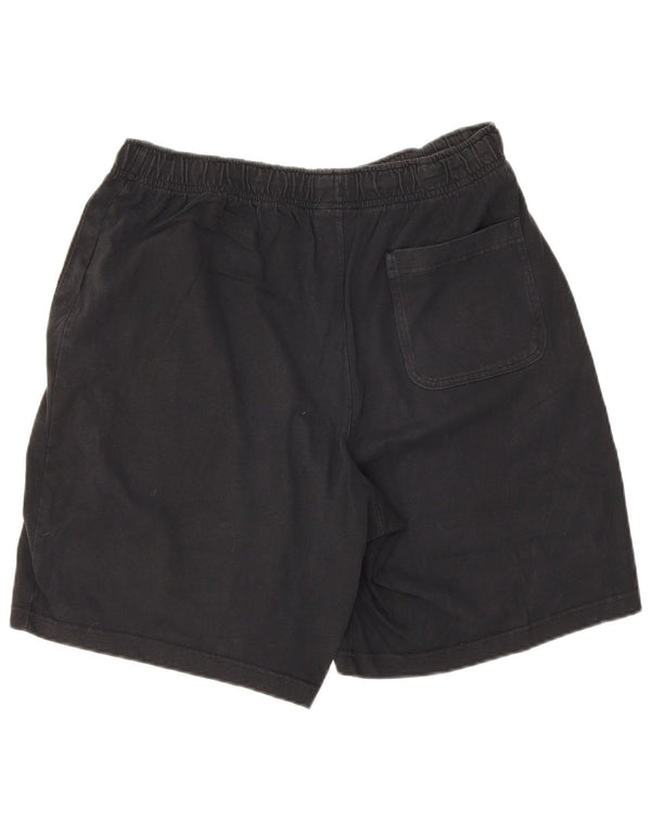 Nike Herren-Sportshorts, groß, aus schwarzer Baumwolle