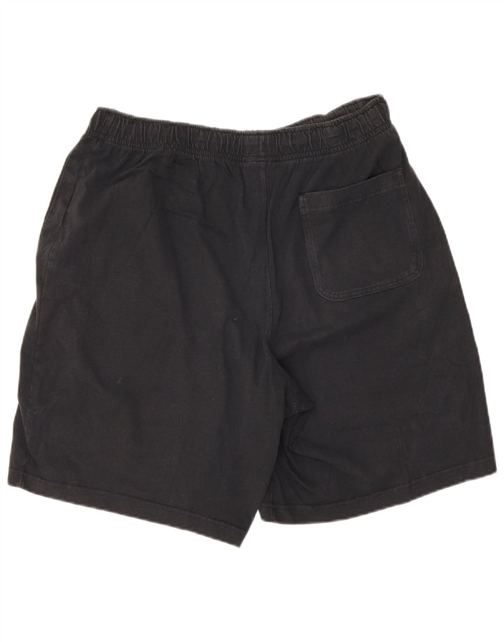 Nike Herren-Sportshorts, groß, aus schwarzer Baumwolle