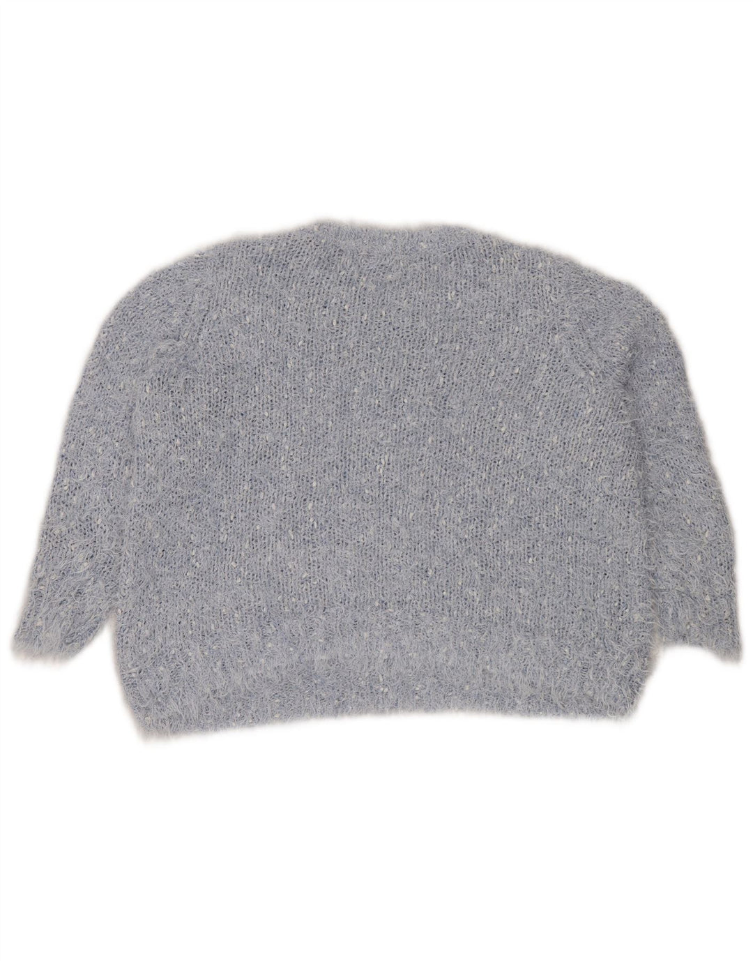 Marks & Spencer Damen-Pullover mit Rundhalsausschnitt, UK 20 2XL, Blau, Polyester